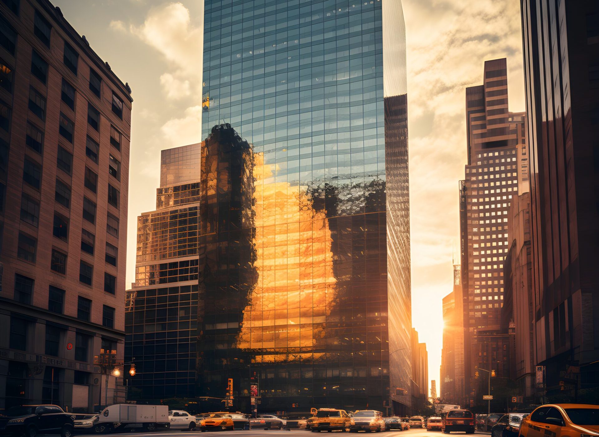 view-new-york-city-sunset